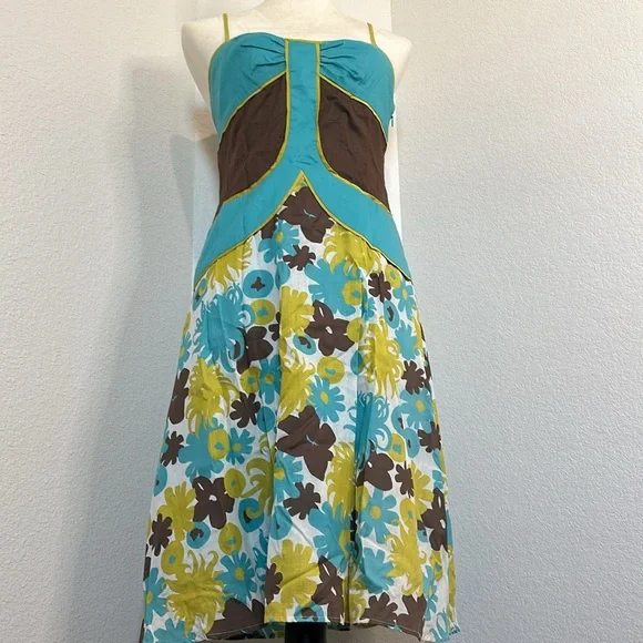 90’s Vintage BCBG Retro Floral Dress - Picture 7 of 12